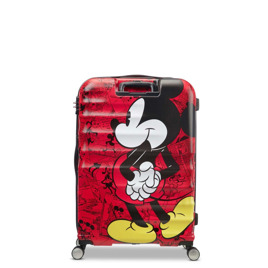 American Tourister Disney Wavebreaker Spinner Large in the color Mickey Comics Red. image number 5