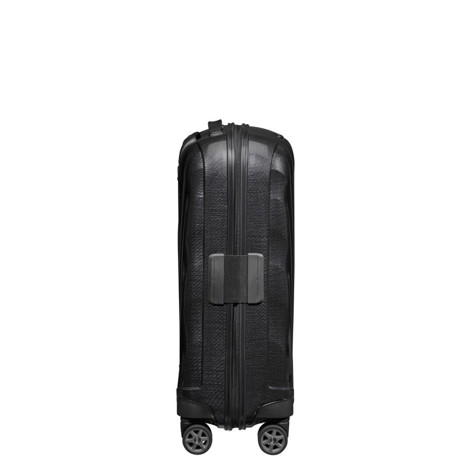 Side-View Image of Black Samsonite C-Lite Spinner Carry-On Luggage (Side 2) image number 4