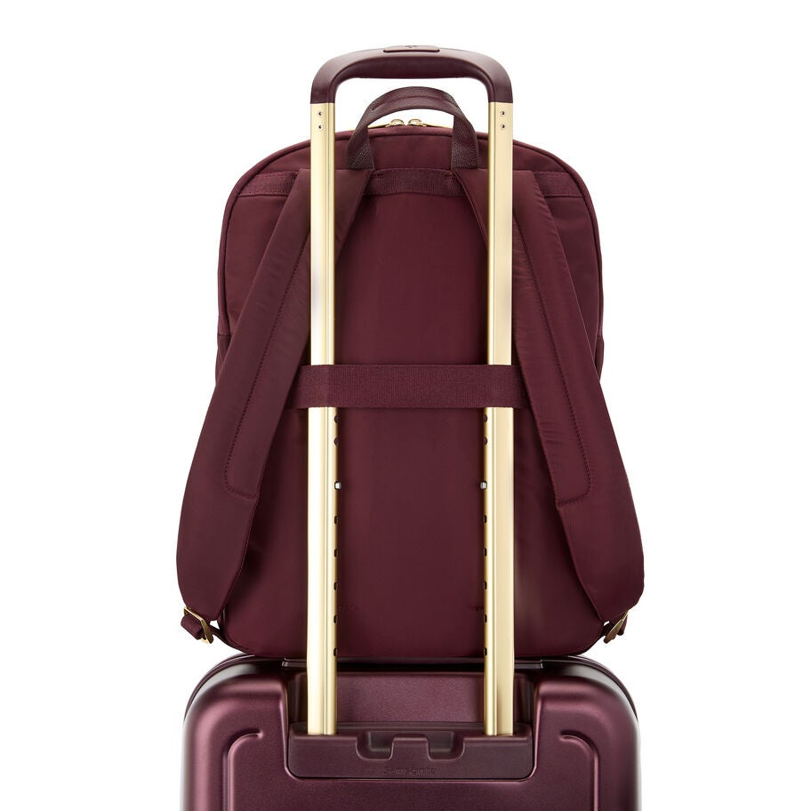 Samsonite Mobile Solution 2 Sac &agrave; Dos Essential in the color Merlot. image number 6