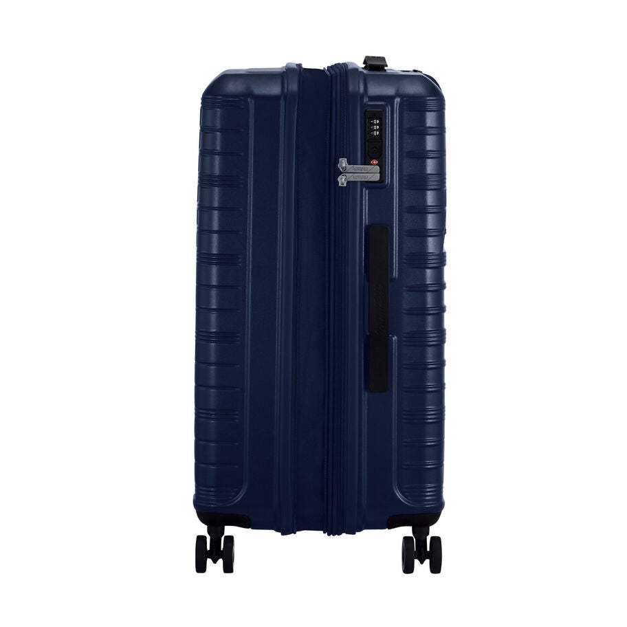 American Tourister Surftime Spinner Medium in the color Metallic Blue. image number 3