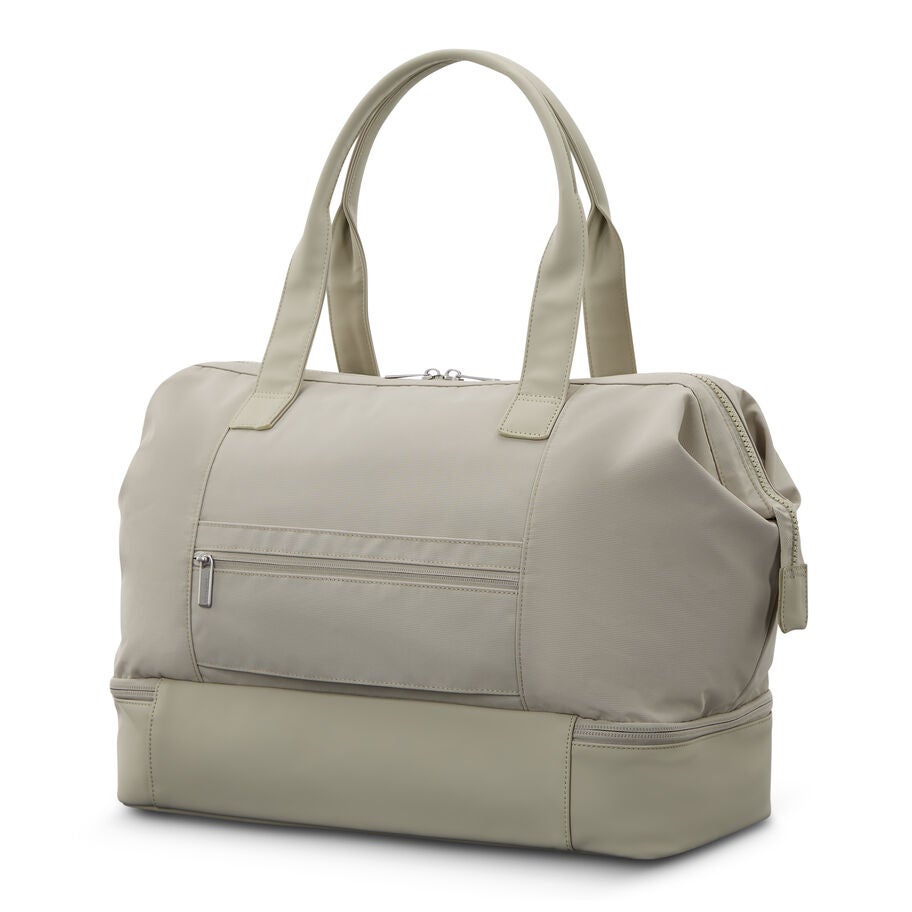Samsonite Companion Bags Weekender in the color Limestone Grey. image number 3