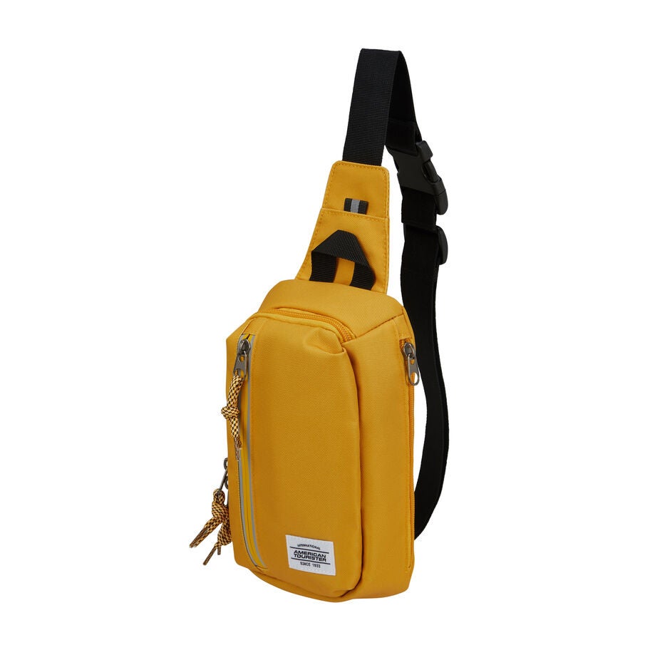 American Tourister BrightUp Sling Bag in the color Yellow. image number 0