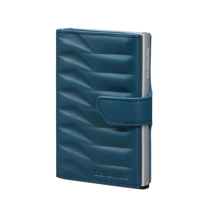 Samsonite Alu Fit X Proxis Portefeuille Coulissant in the color Bleu P&eacute;trol. image number 0