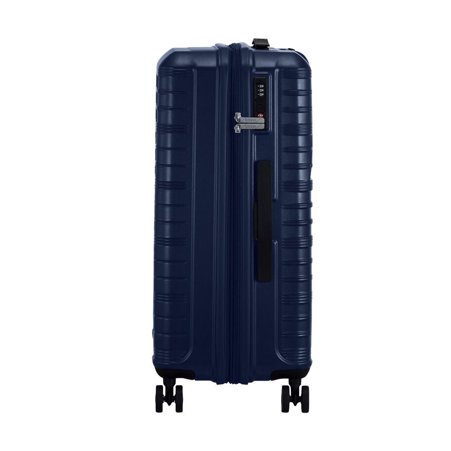 American Tourister Surftime Spinner Medium in the color Metallic Blue. image number 5