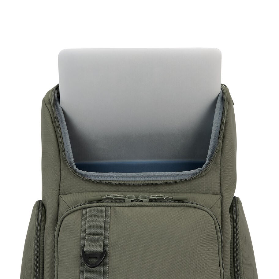 High Sierra Lineage Sac &agrave; Dos &agrave; Rabat in the color Olive. image number 4