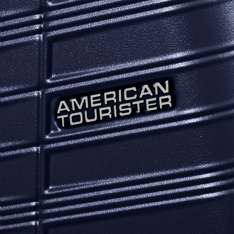 American Tourister Surftime Spinner Medium in the color Metallic Blue. image number 7