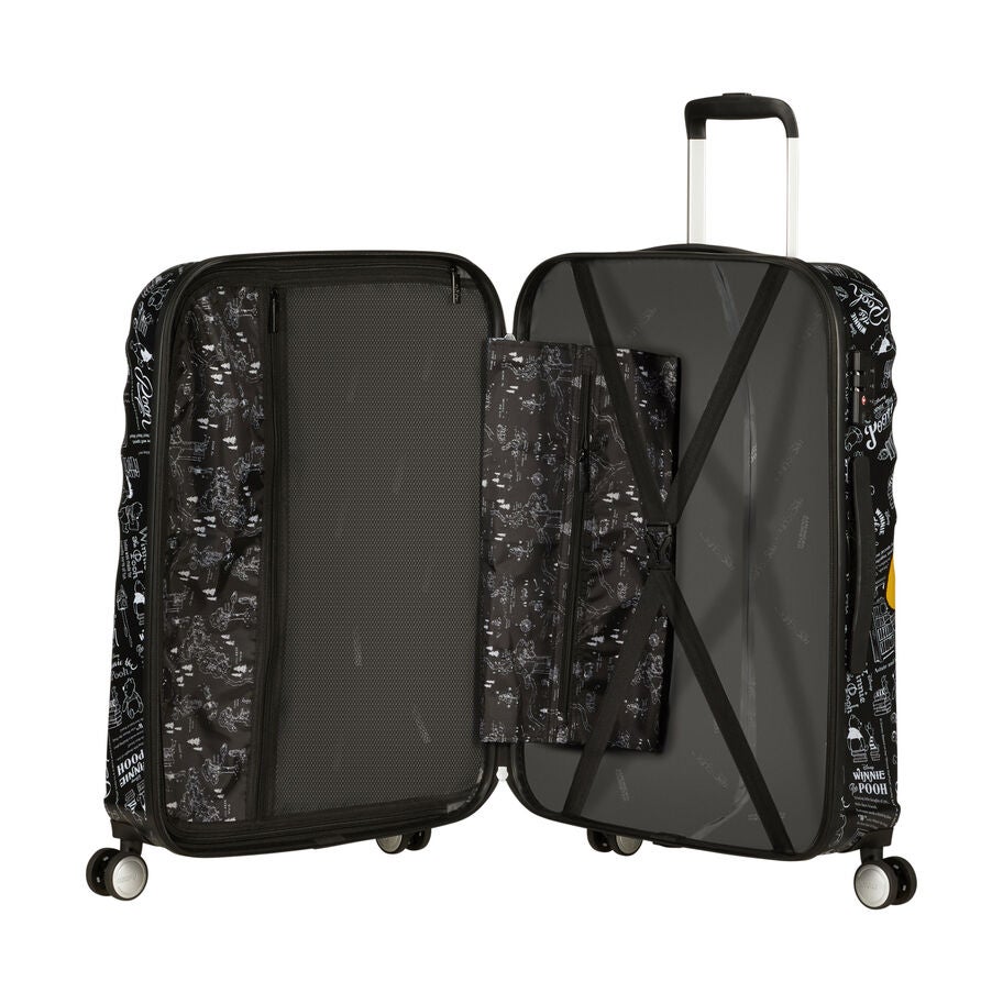 American Tourister Disney Wavebreaker Spinner Medium in the color Winnie The Pooh. image number 1