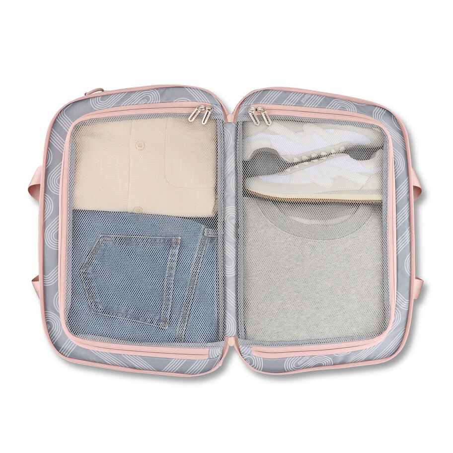 American Tourister Stratum 3.0 Convertible Weekender in the color Pink Blush. image number 2
