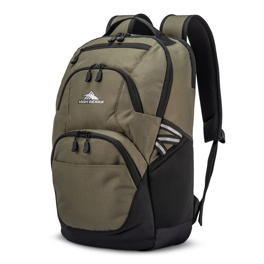 High Sierra BTS Swoop SG Backpack in the color Olive. image number 0