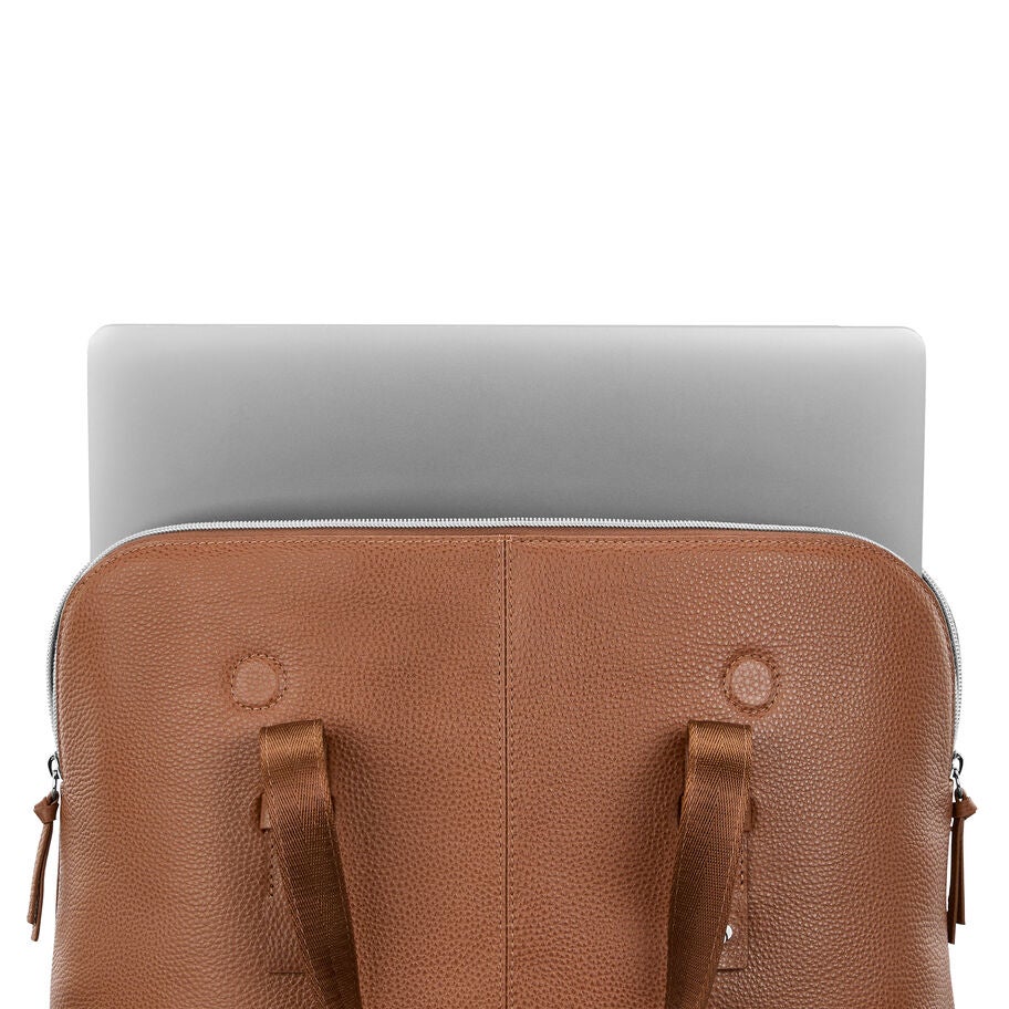 Samsonite Mobile Solution 2 Cuir Mallette convertible in the color Cognac. image number 2