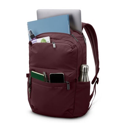 Samsonite Laptop Backpack in the color New | Merlot.