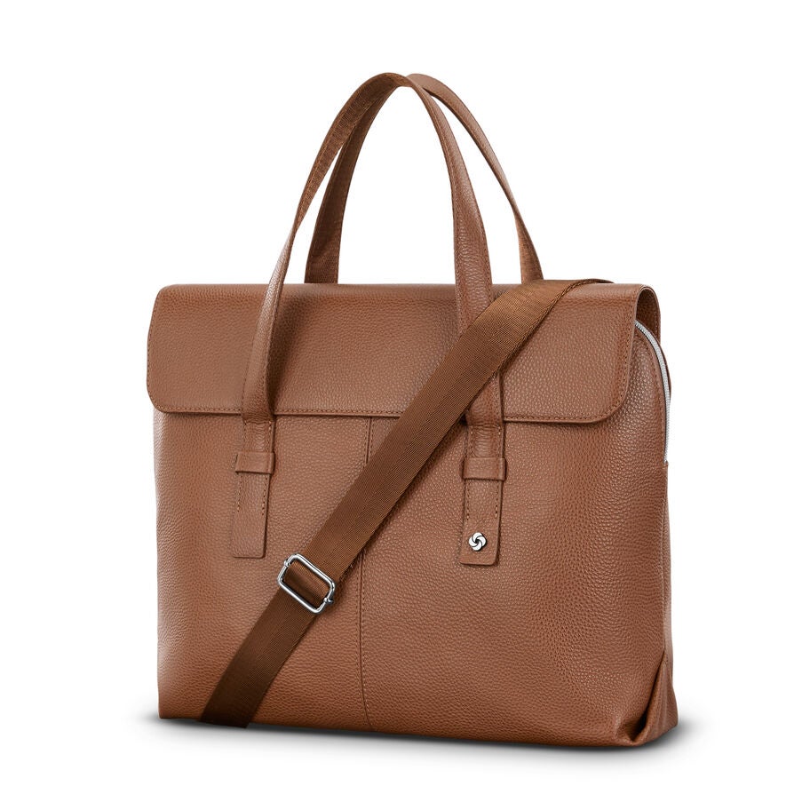 Samsonite Mobile Solution 2 Cuir Mallette convertible in the color Cognac. image number 0