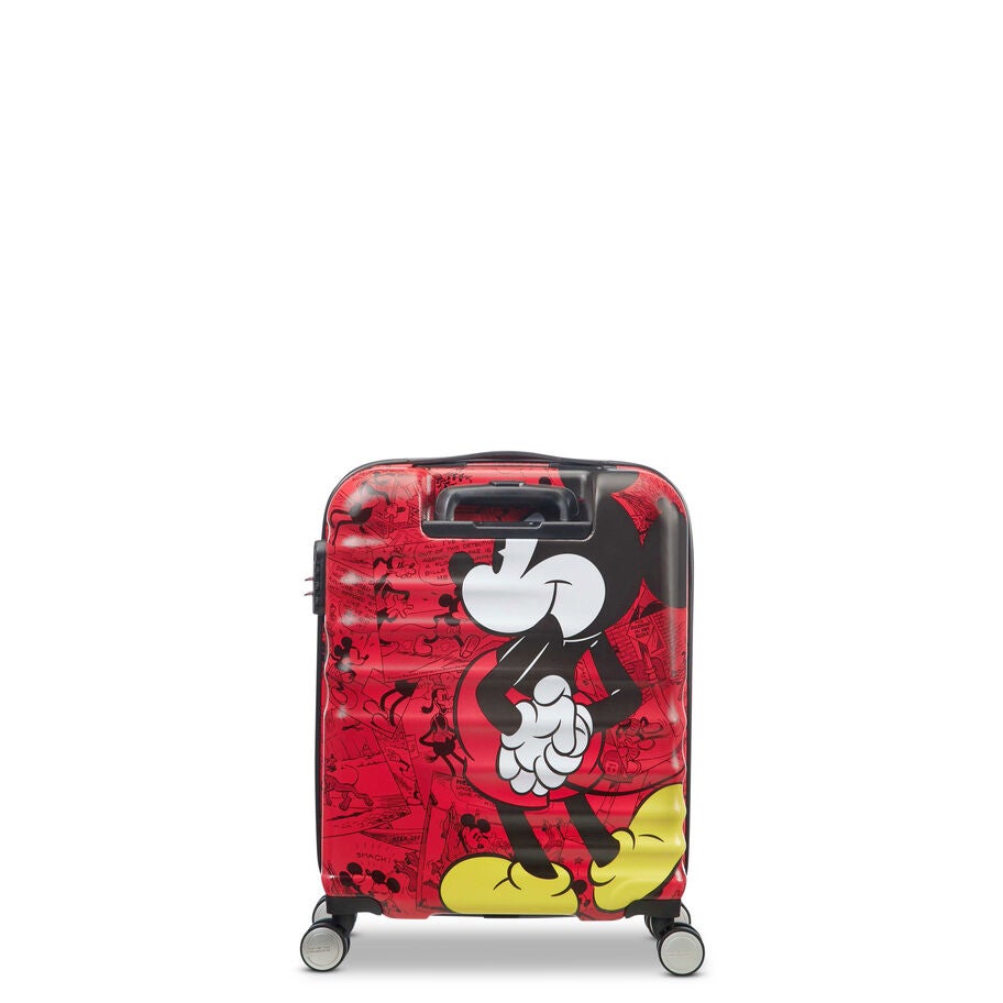 American Tourister Disney Wavebreaker Spinner Carry-On&trade; in the color Mickey Comics Red. image number 5