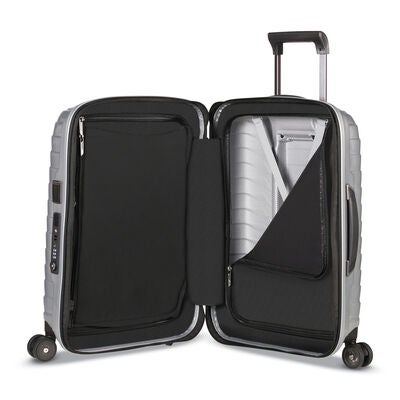 Samsonite Proxis Spinner Carry-On&trade; in the color Silver.