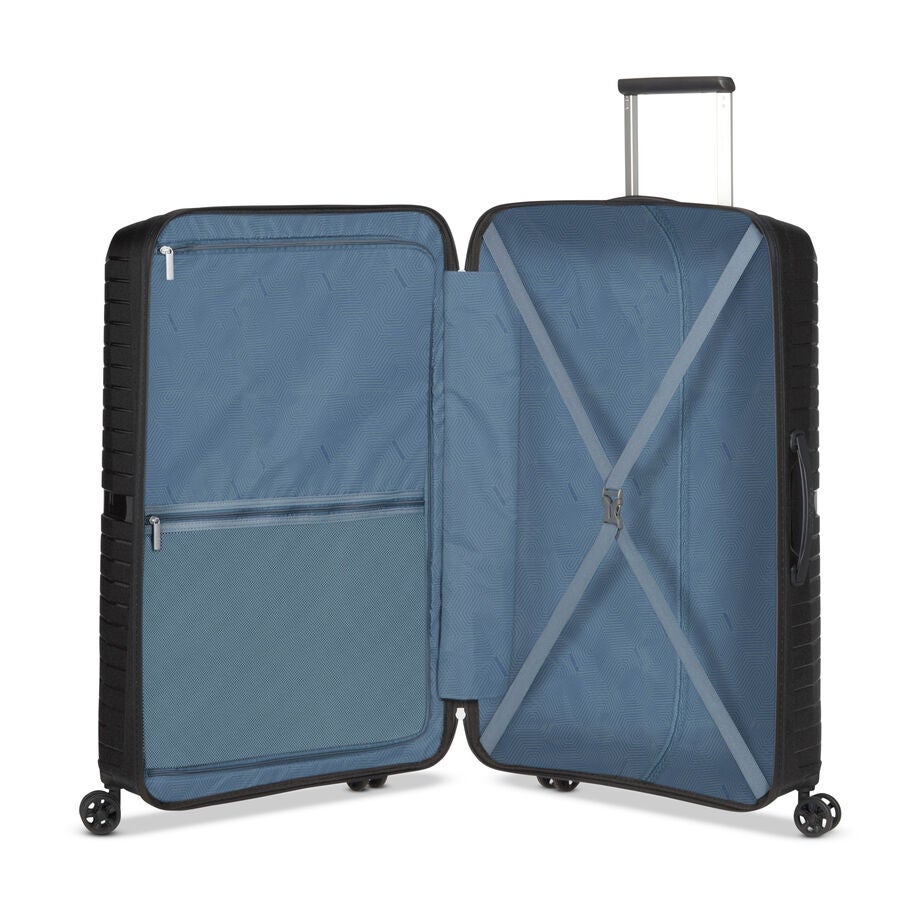 American Tourister Airconic Spinner Large in the color Onyx Black. image number 1