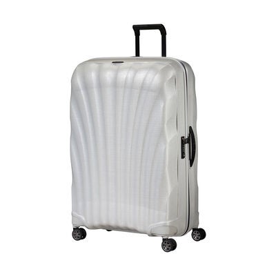 Samsonite C-Lite valise grand &agrave; roues (30) in the color Blanc Cass&eacute;.