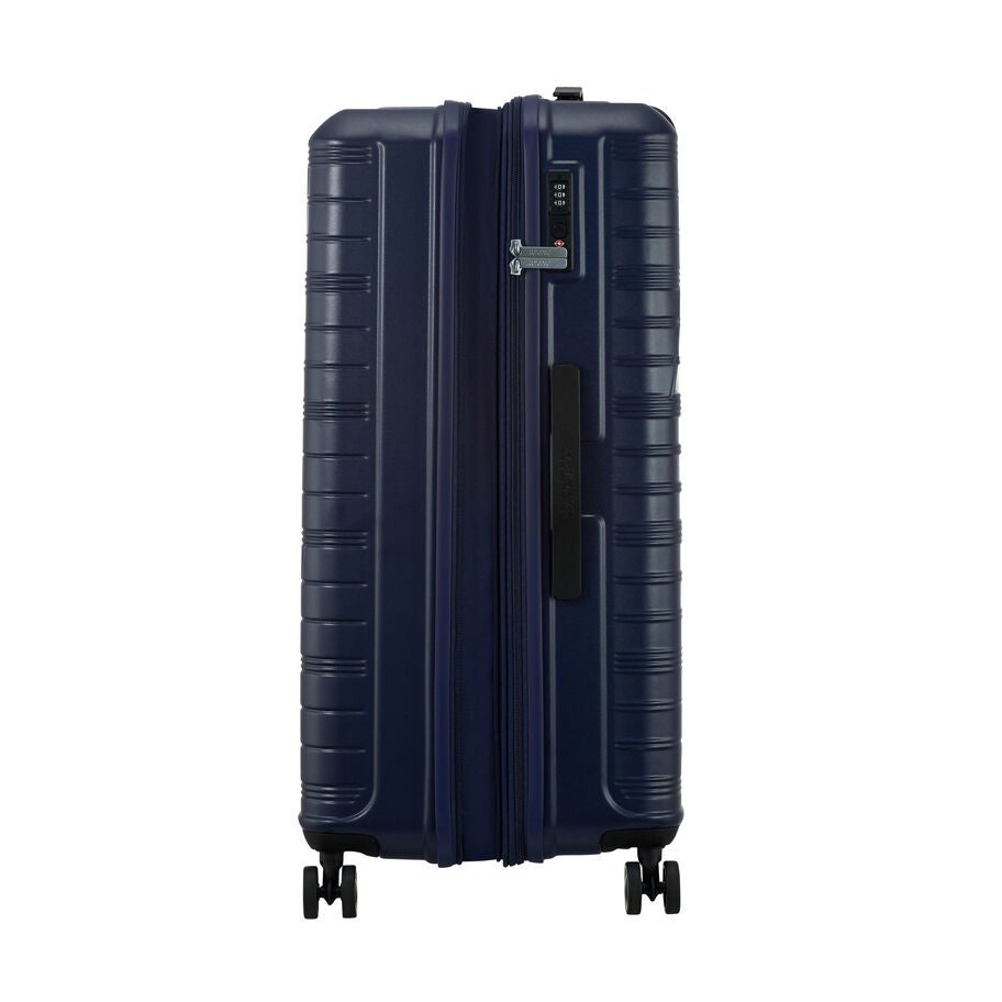 American Tourister Surftime Spinner Large in the color Metallic Blue. image number 3