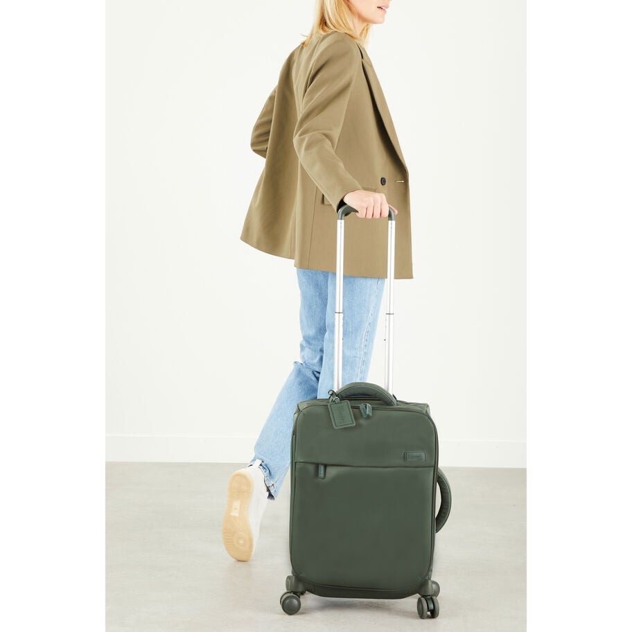 Lipault Plume Cabin Spinner in the color Khaki. image number 1