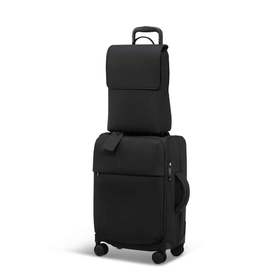 Lipault Lost In Berlin Square Backpack 2.0 in the color Black. image number 7