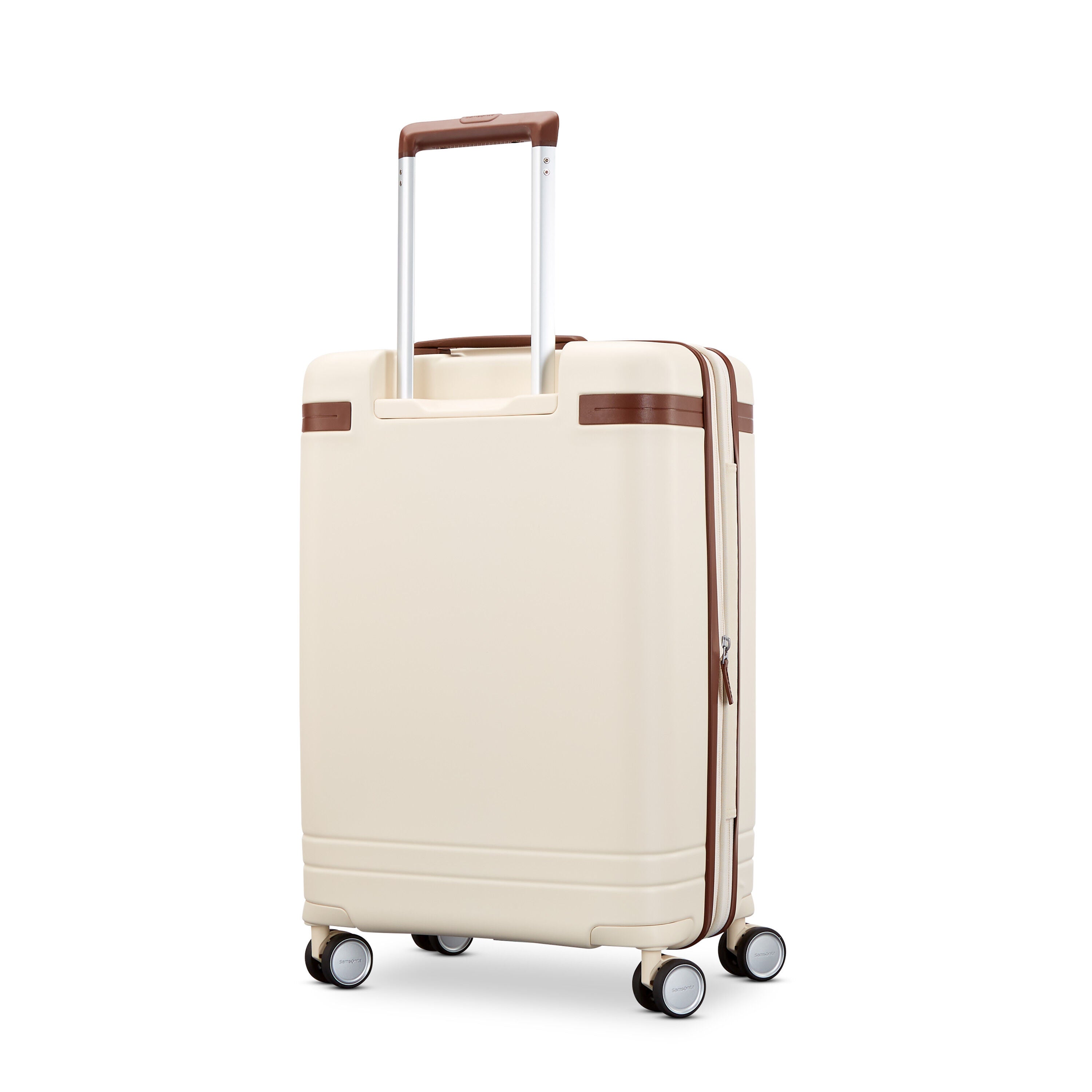 White samsonite suitcase hot sale