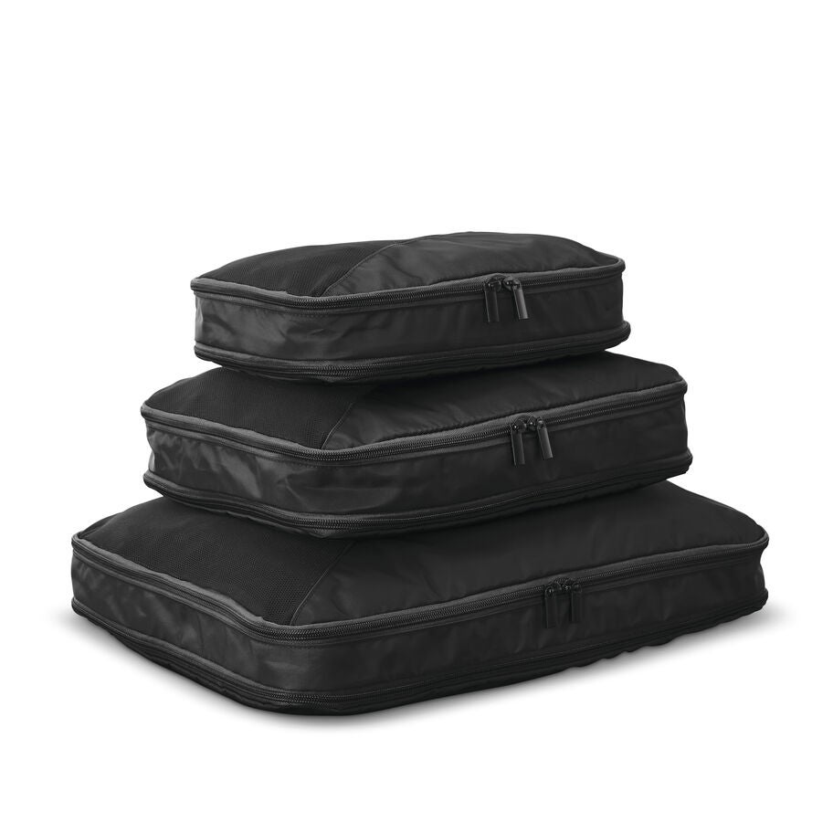 Samsonite Travel Accessories - 3 Piece Compression Packing Cubes in the color Black. image number 1
