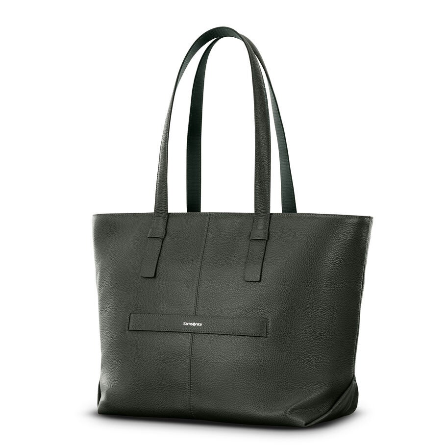 Samsonite Mobile Solution 2 Leather Business Tote in the color Olive. image number 4