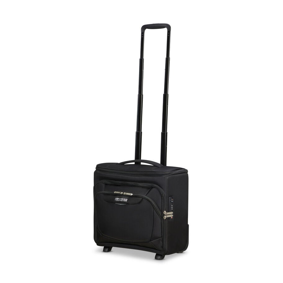 American Tourister SummerRide Expandable Upright Underseater in the color Black. image number 14