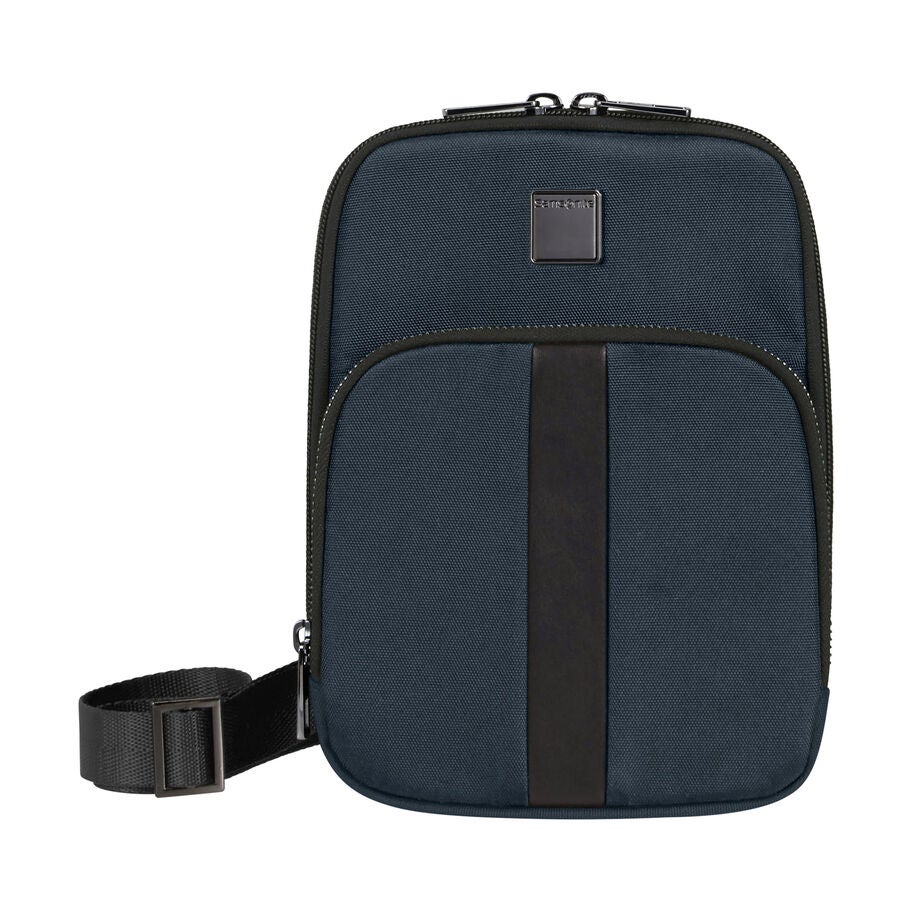 Samsonite SackSquare Crossbody Small in the color Blue. image number 6