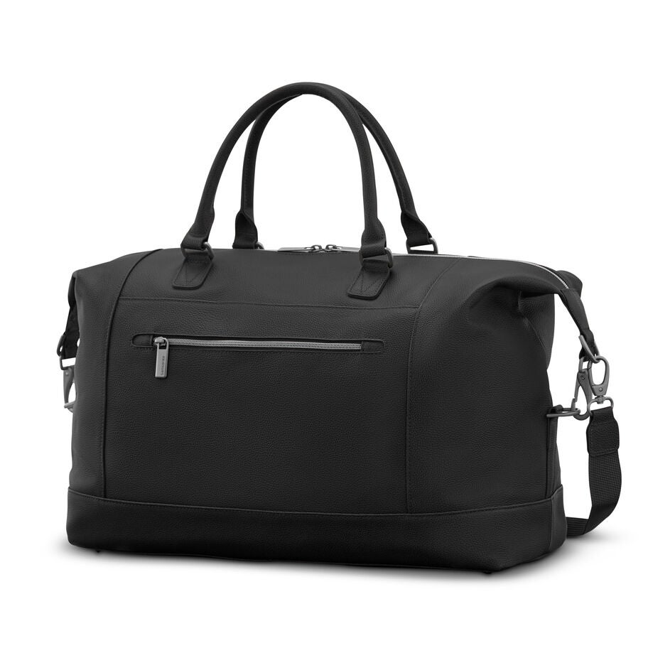 Samsonite Classic Leather Sac de sport week-end in the color Noir. image number 7