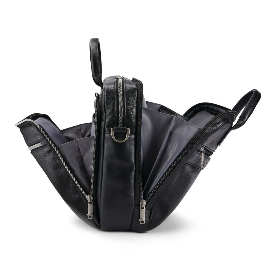 Samsonite Classic Cuir Ouverture par le haut in the color NOIR. image number 2