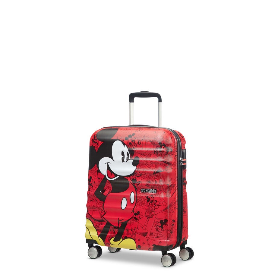 American Tourister Disney Wavebreaker Spinner Carry-On&trade; in the color Mickey Comics Red. image number 0