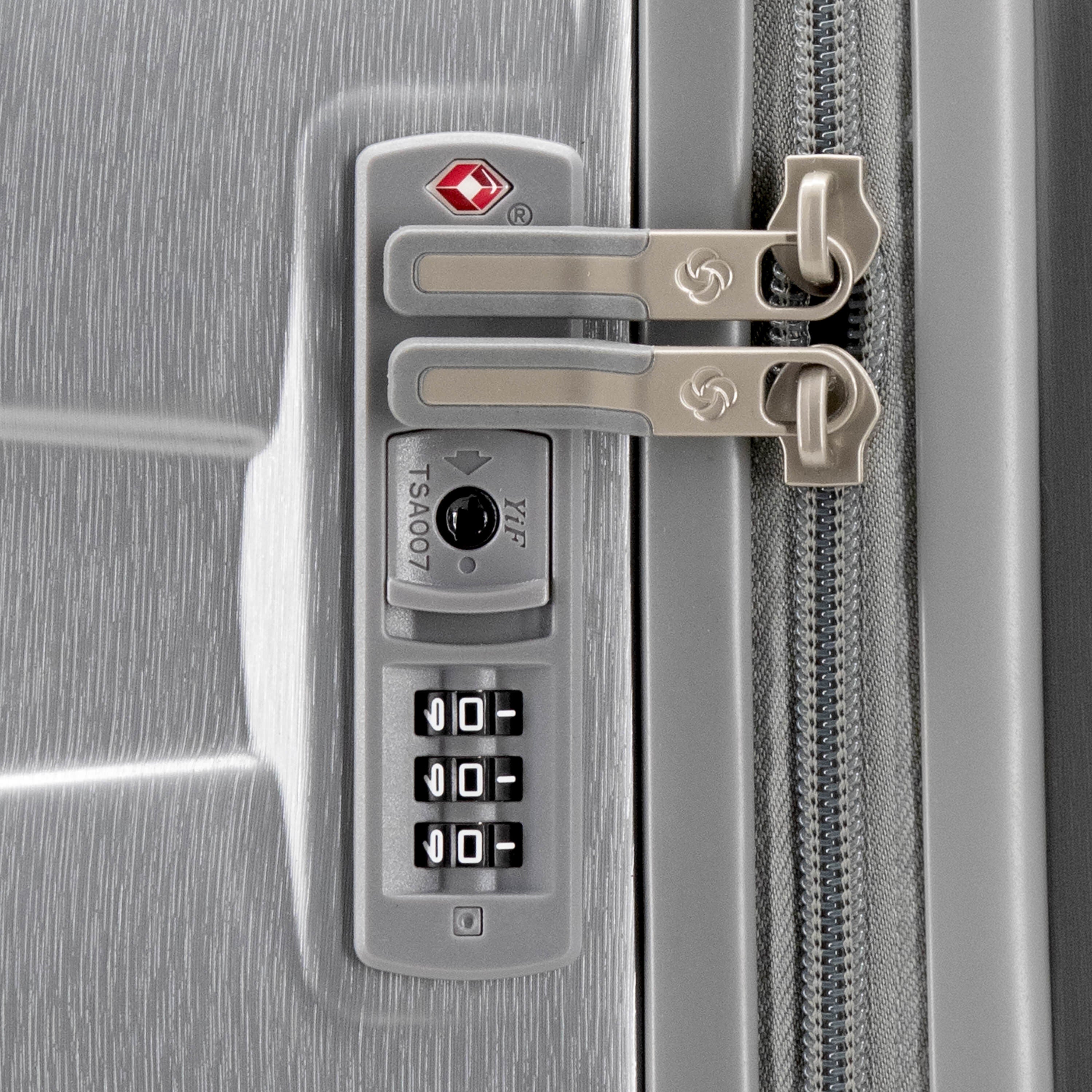 Samsonite Zipplus Spinner 20インチ シルバー 71BLT2J5C0L._UY1000_.jpg