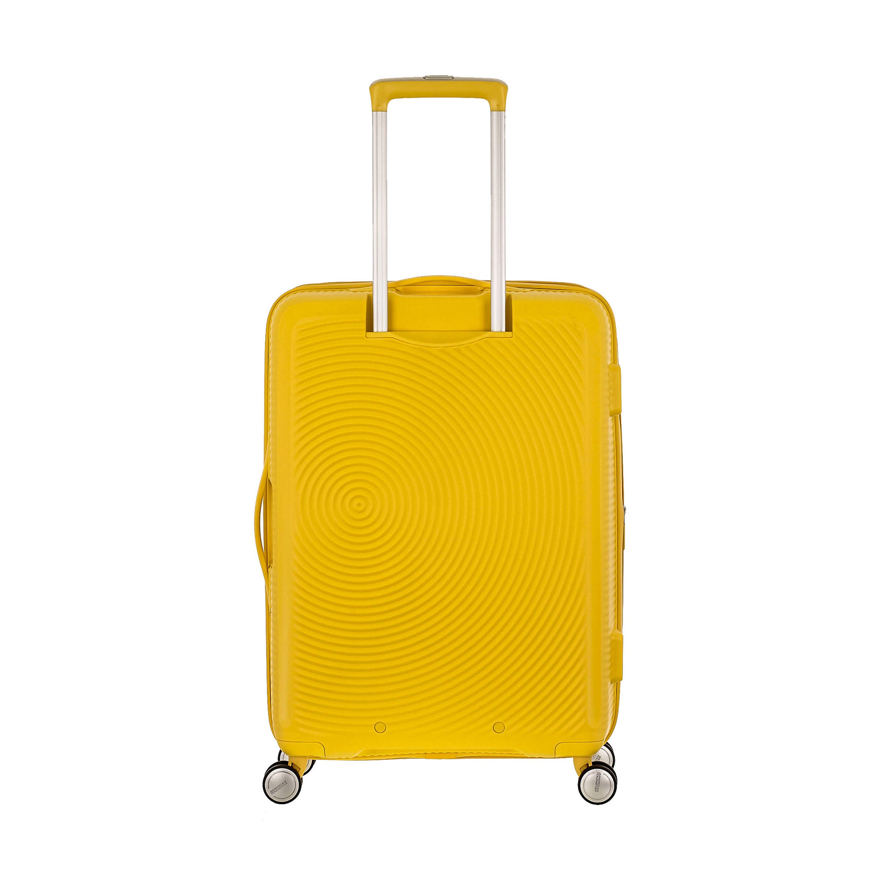 American tourister yellow suitcase sales