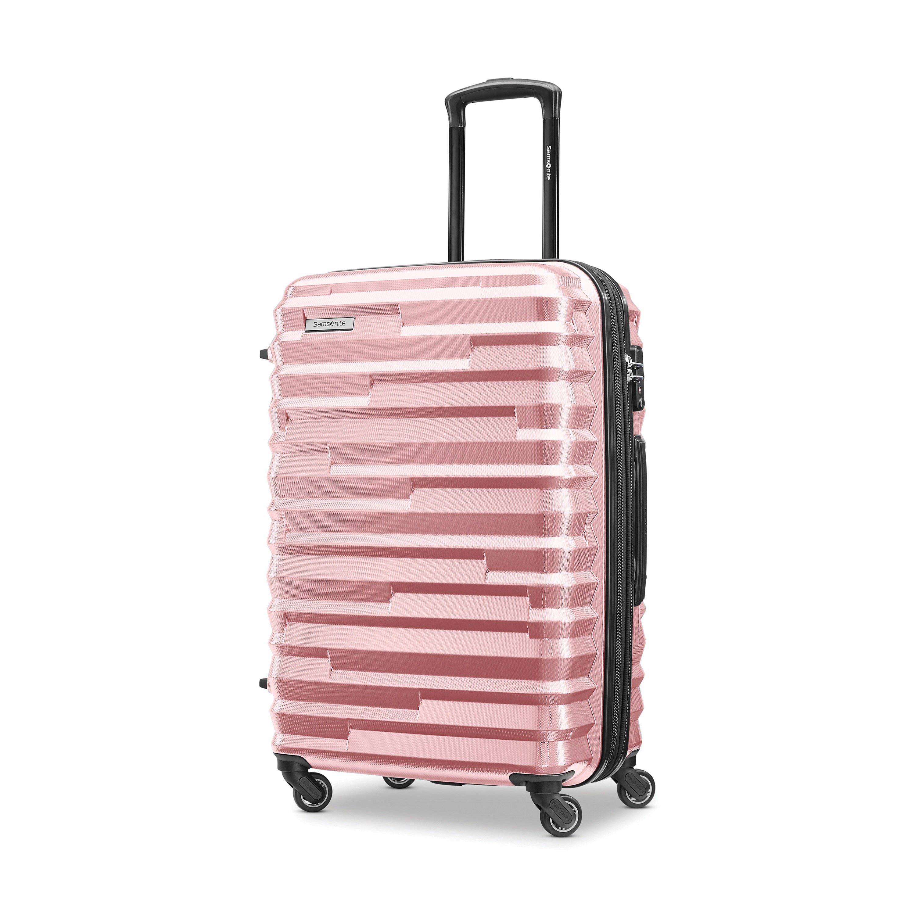 Samsonite luggage rose gold store