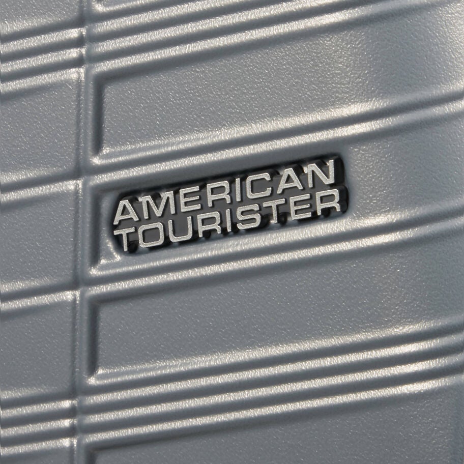 American Tourister Surftime Spinner 3 Piece Set (CO/M/L) in the color Silver. image number 7