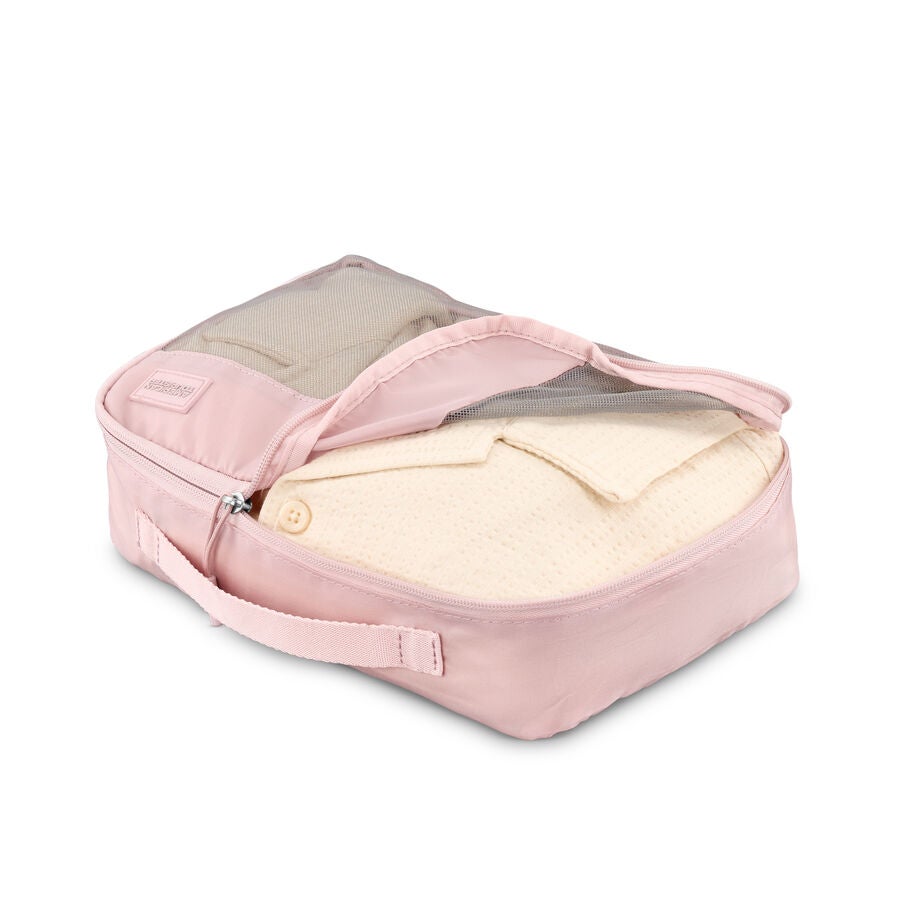 American Tourister Stratum 3.0 3 Piece Packing Cubes in the color Pink Blush. image number 8