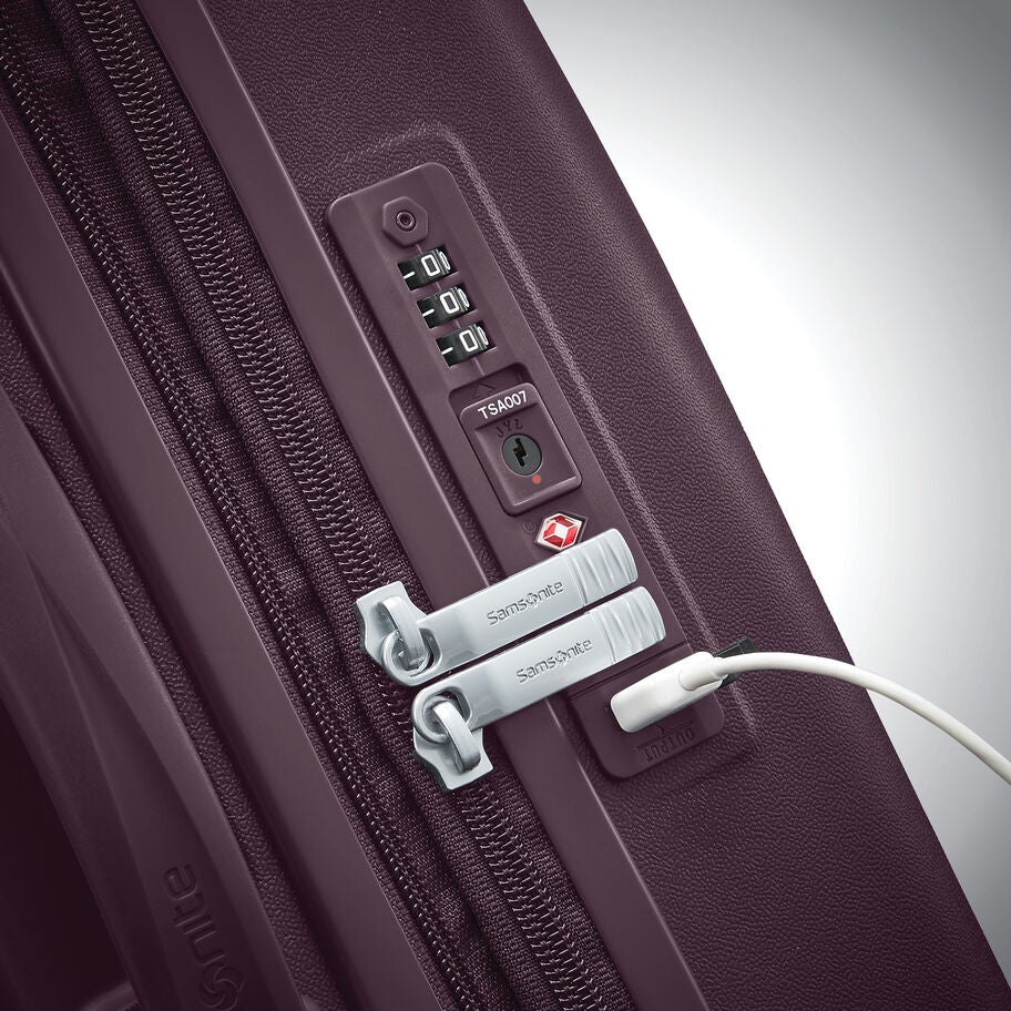 Voltage DLX 2 Piece Set (CO/LG) Hardside 2 Piece Luggage Set