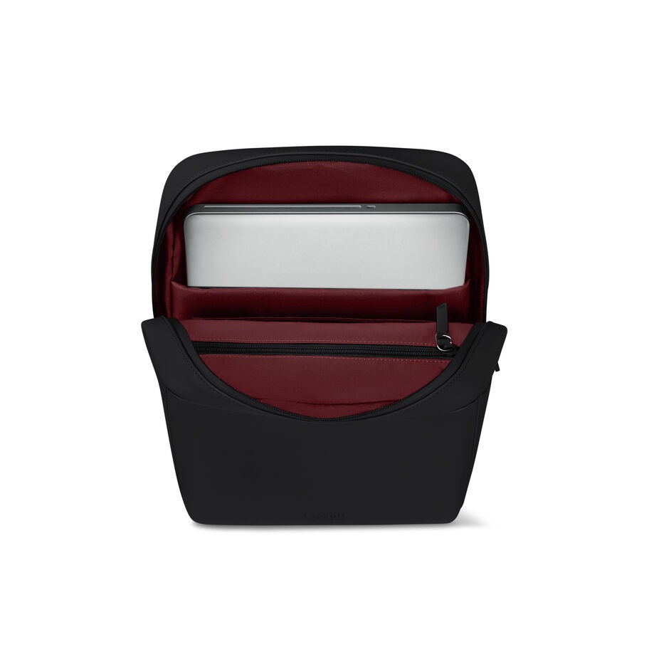 Lipault Lost In Berlin Square Backpack 2.0 in the color Black. image number 2