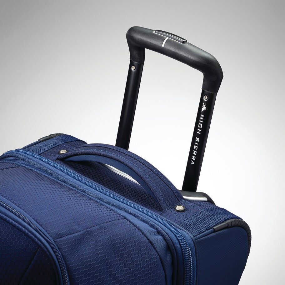 High Sierra Fairlead 22" Drop Bottom Duffle in the color True Navy/Graphite Blue. image number 3