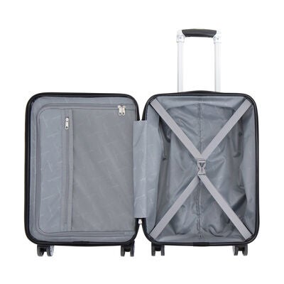 Samsonite Integra Spinner 2 Piece Set (CO/L) in the color Black.