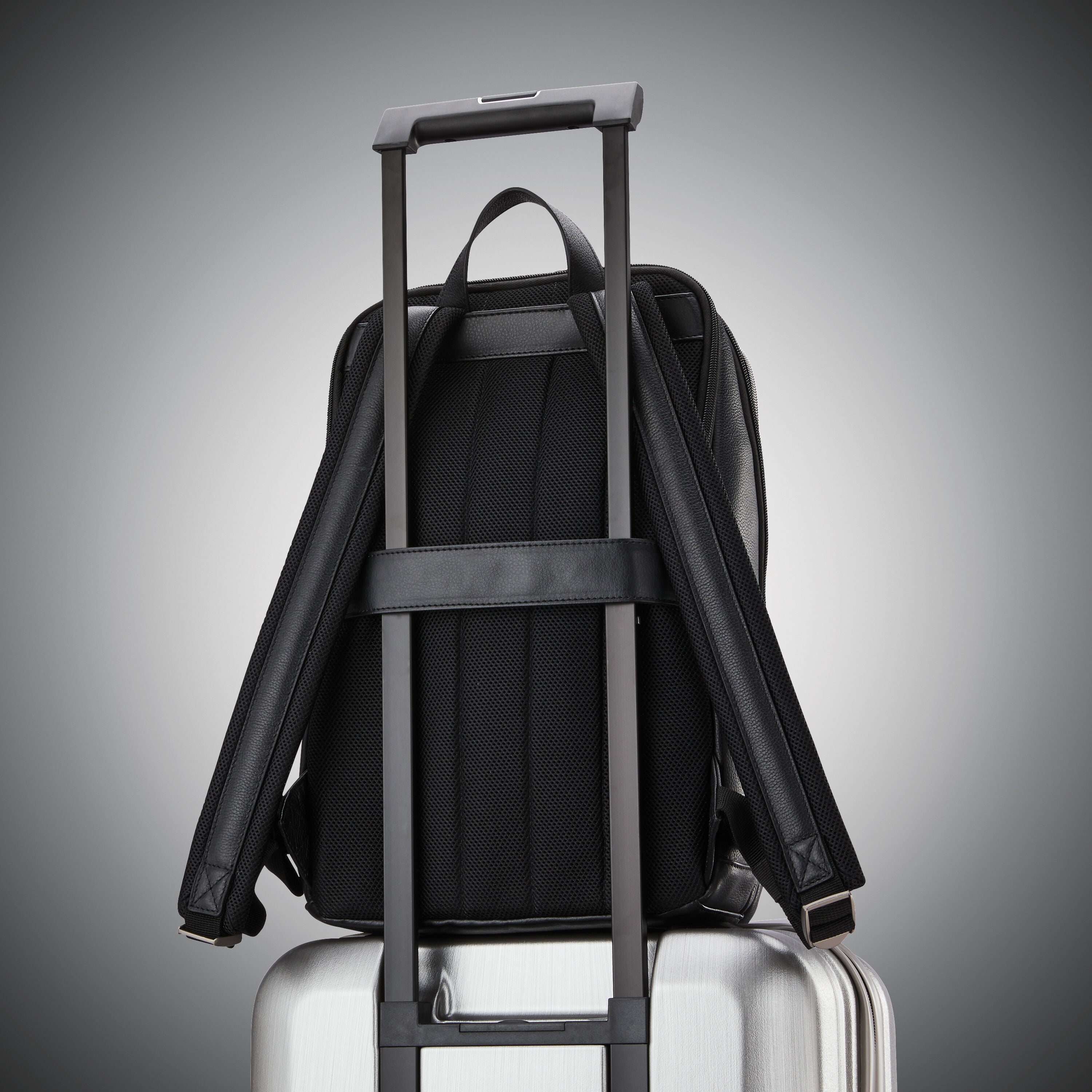 Buy Samsonite Classic Leather Slim Backpack for CAD 260.00