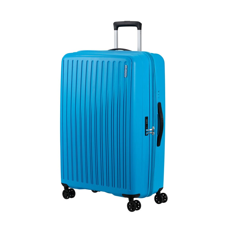 American Tourister Rejoy Spinner 3 Piece Set (CO/M/L) in the color Azure Blue. image number 2