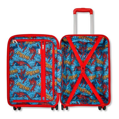 Spiderman Carry-On Spinner in the color Bright Red.