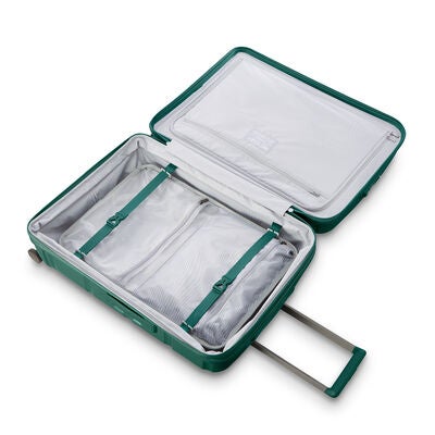 Samsonite Outline Pro Spinner Large in the color Emerald Green.