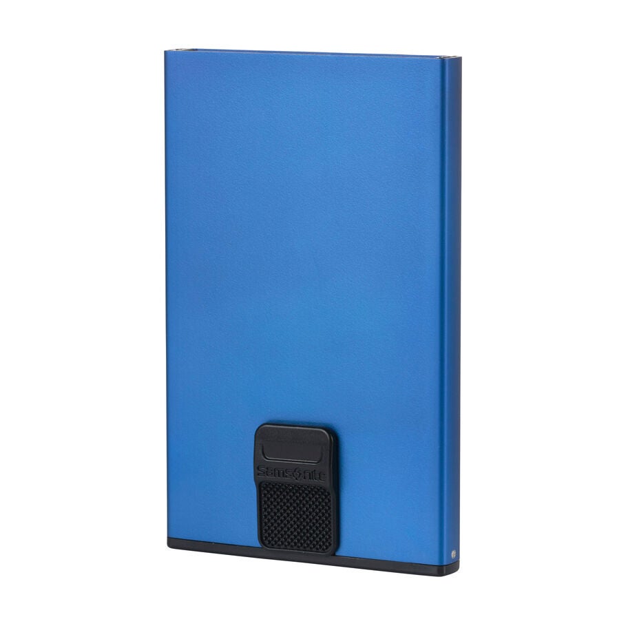 Samsonite Alu Fit Slide-Up Case in the color True Blue. image number 0