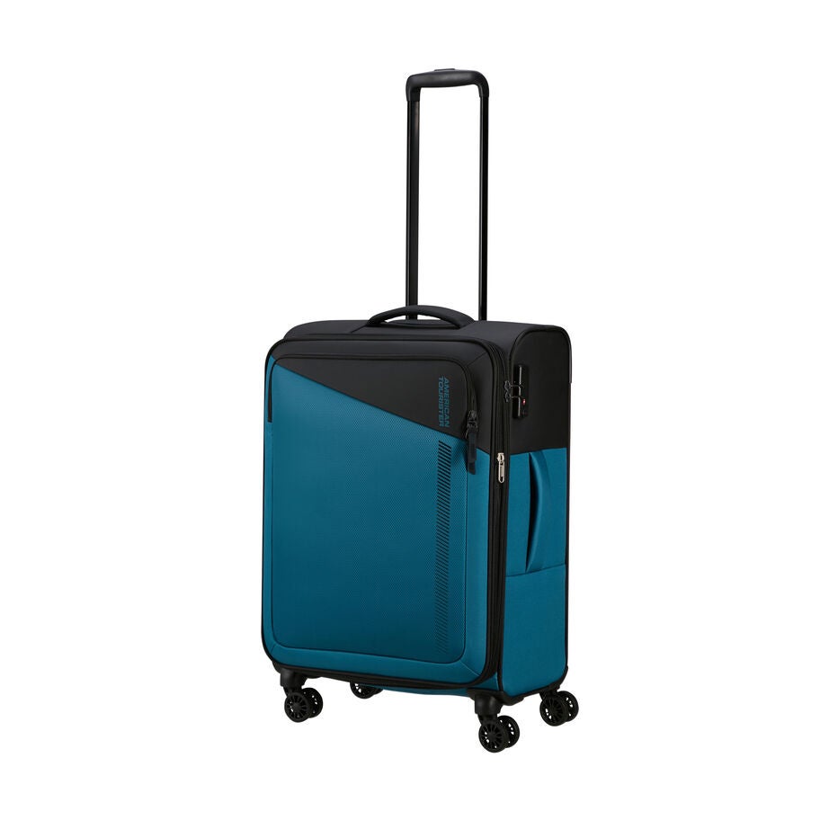 American Tourister Daring Dash valise moyen &agrave; roues in the color Noir/Bleu. image number 10
