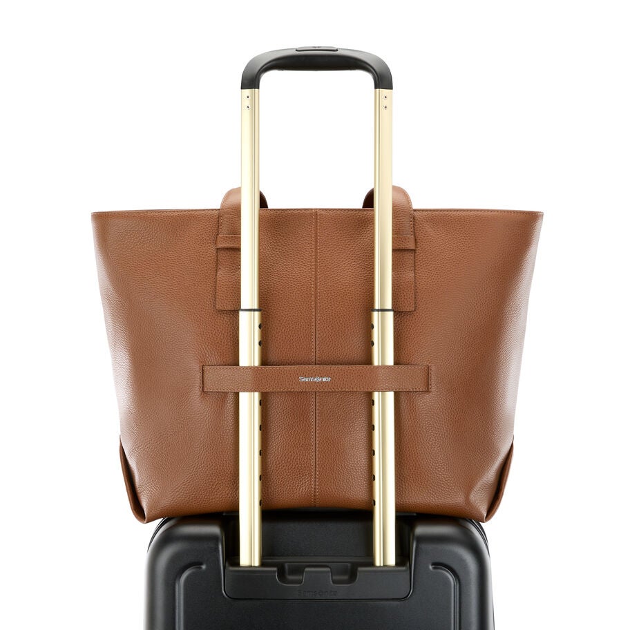 Samsonite Mobile Solution 2 Cuir Fourre-tout d&rsquo;Affaires in the color Cognac. image number 5