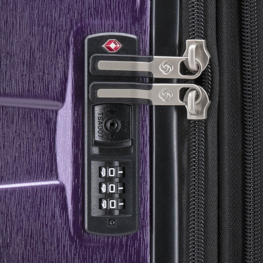 Samsonite Ziplite 6 valise grand &agrave; roues in the color Violet. image number 4
