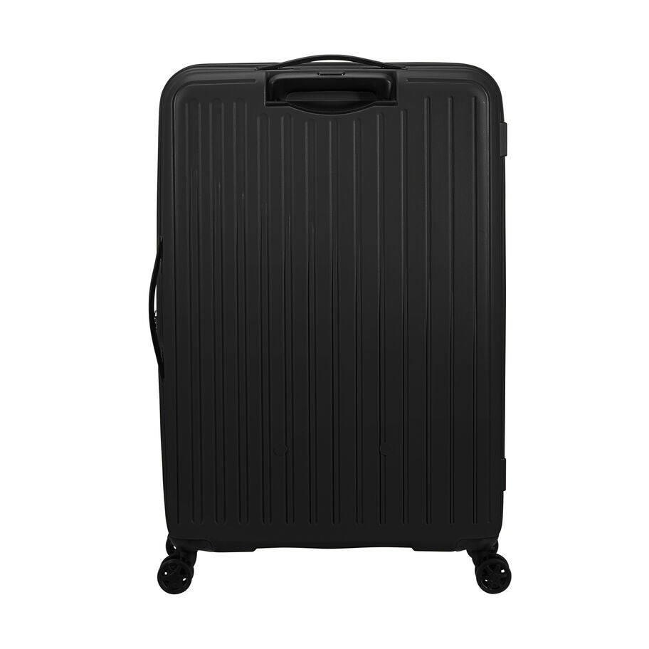 American Tourister Rejoy Spinner Large in the color True Black. image number 2