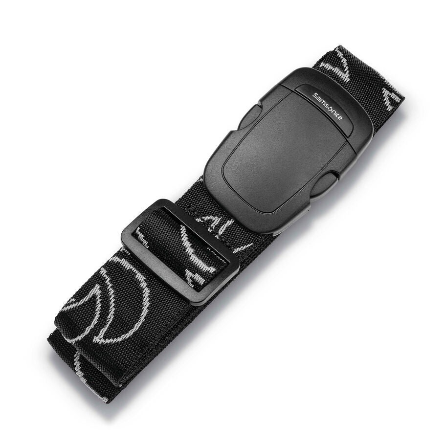 Samsonite Luggage Strap in the color Black. image number 0